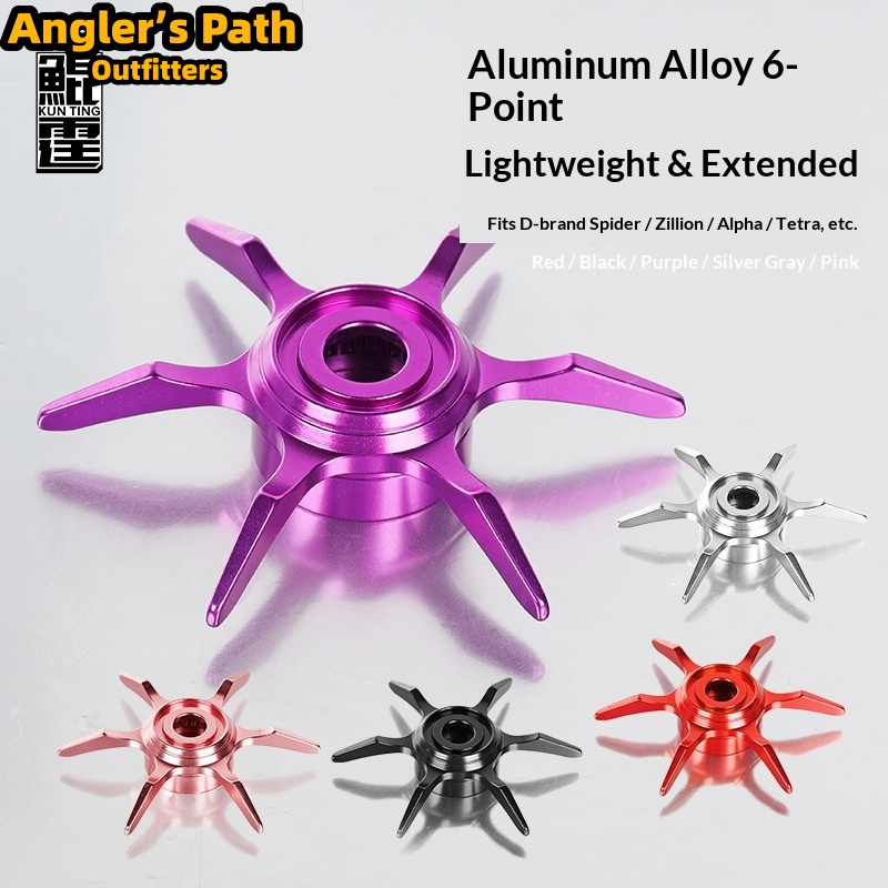 Six Star Drag Knob Enlarged Al - đánh giá và giá Reel Drag Knob