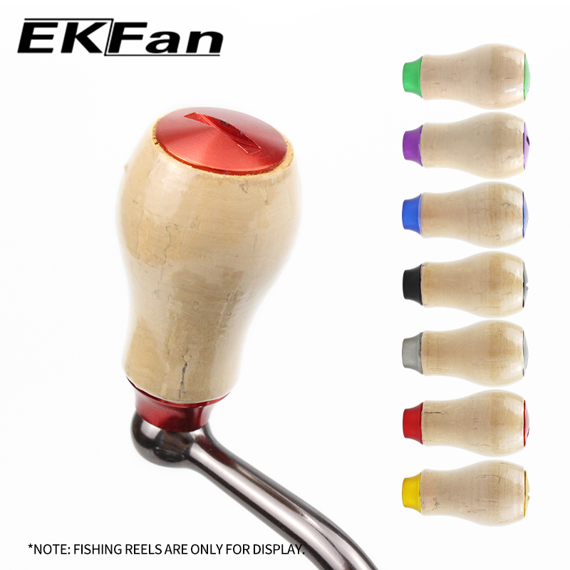 EKFan Cork Fishing Reel Knob f - đánh giá và giá Trolling Reel