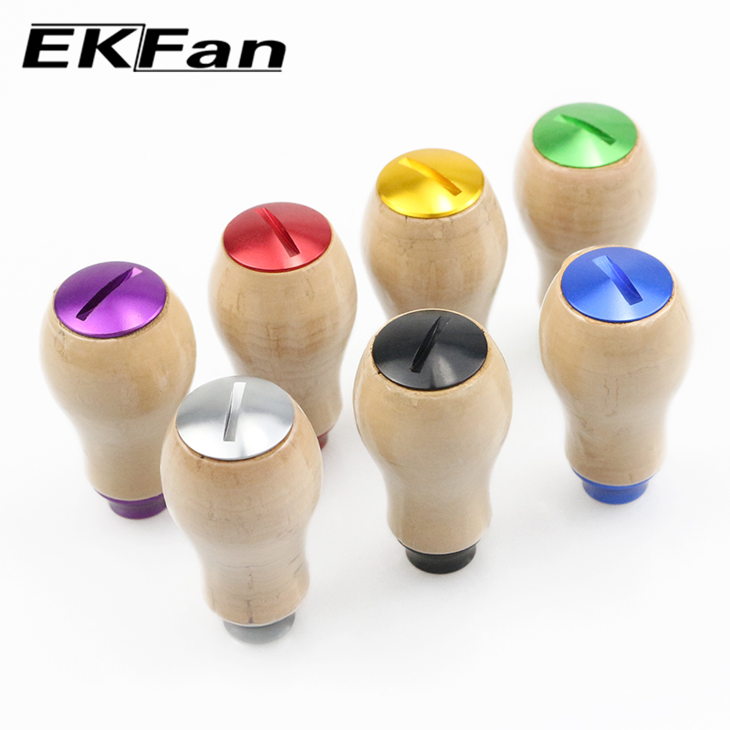 EKFan Cork Fishing Reel Knob f - đánh giá và giá Trolling Reel